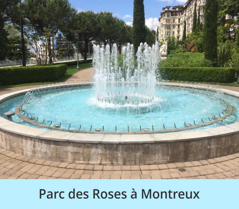 Parc des Roses à Montreux